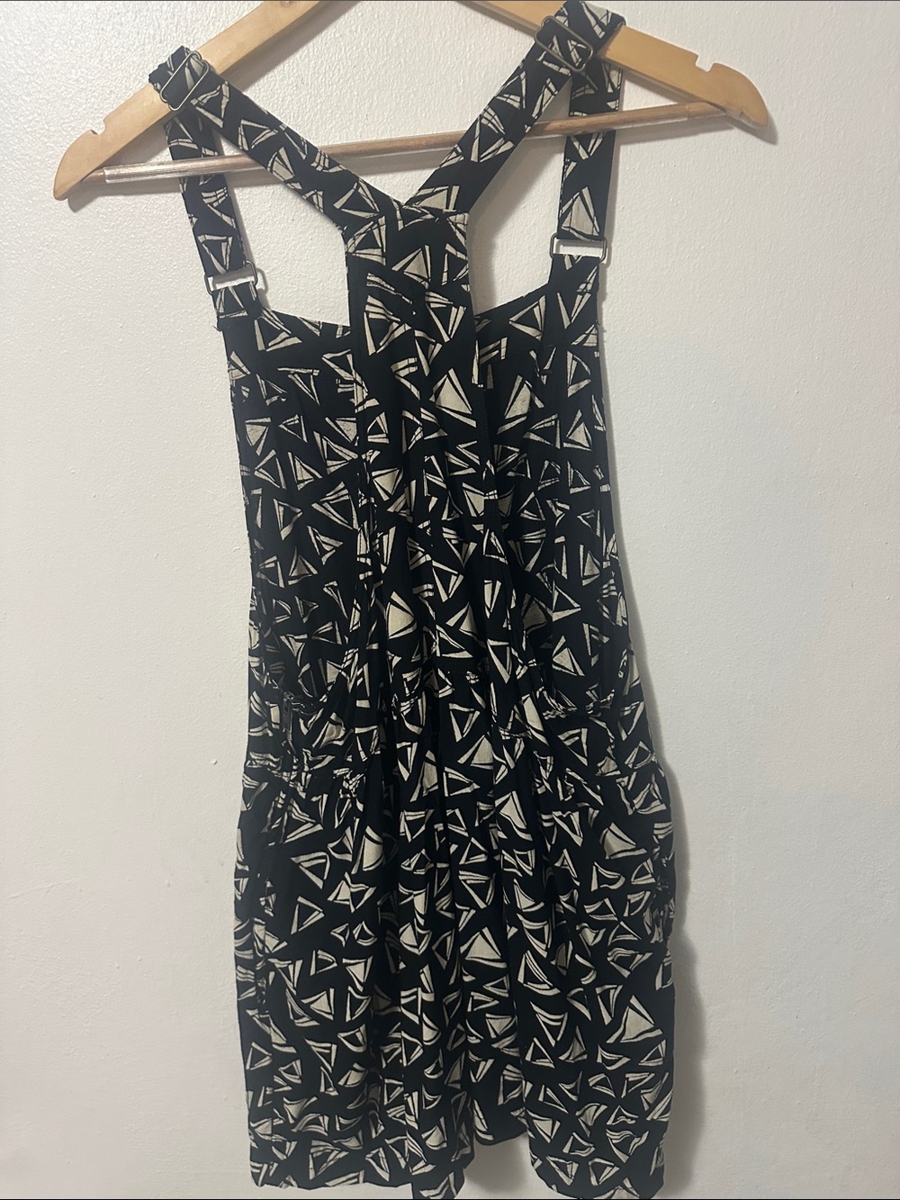 American Eagle Geometric Triangle Jumper Mini Dress - Picture 5 of 6